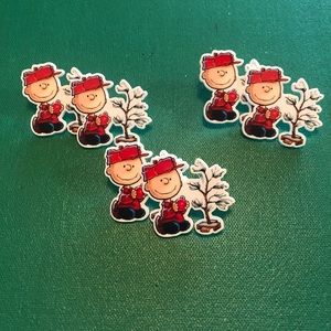 Charlie Brown Christmas earrings